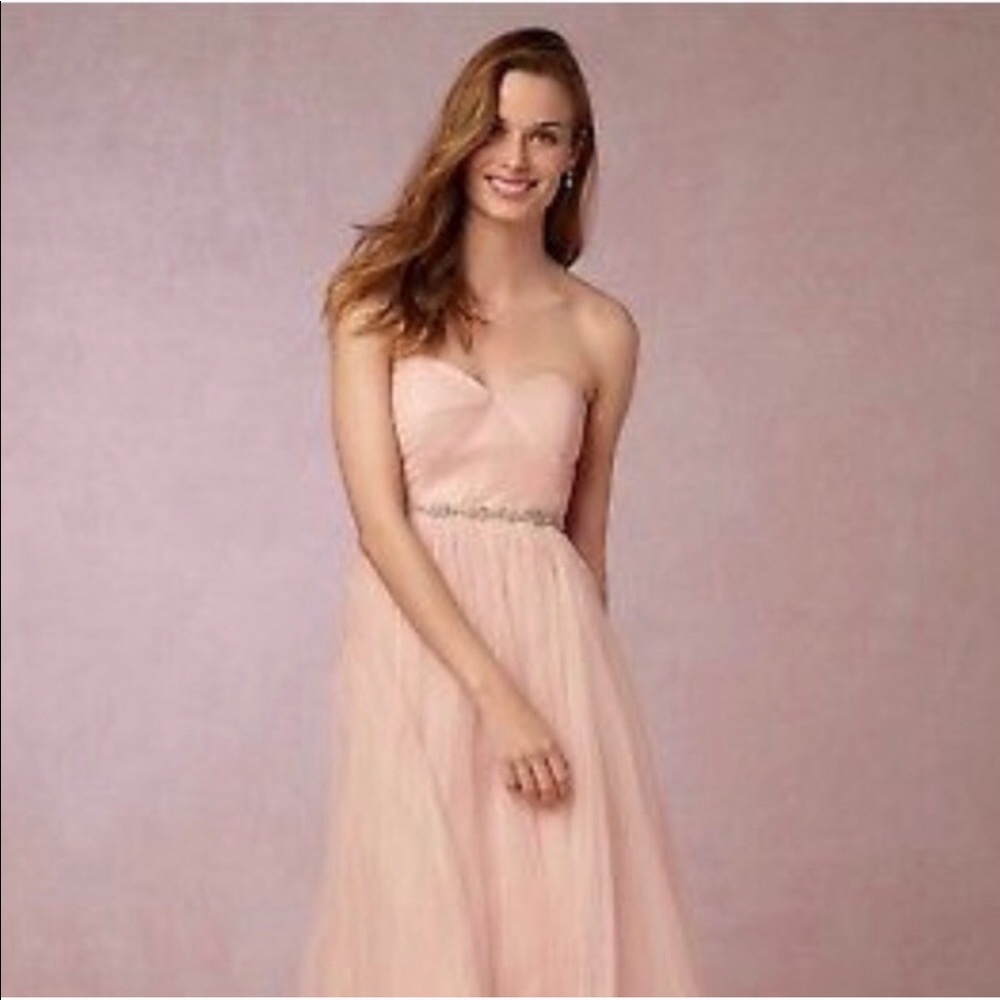 Jenny Yoo Annabelle Gown from BHLDN in Blush